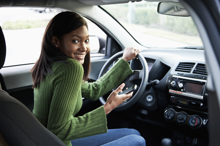 driver getting car insurance for teens